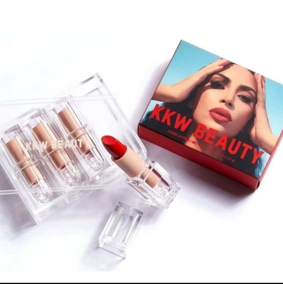 NEW KKW BEAUTY Best Of Reds Lipstick Set - Picture 3 of 4